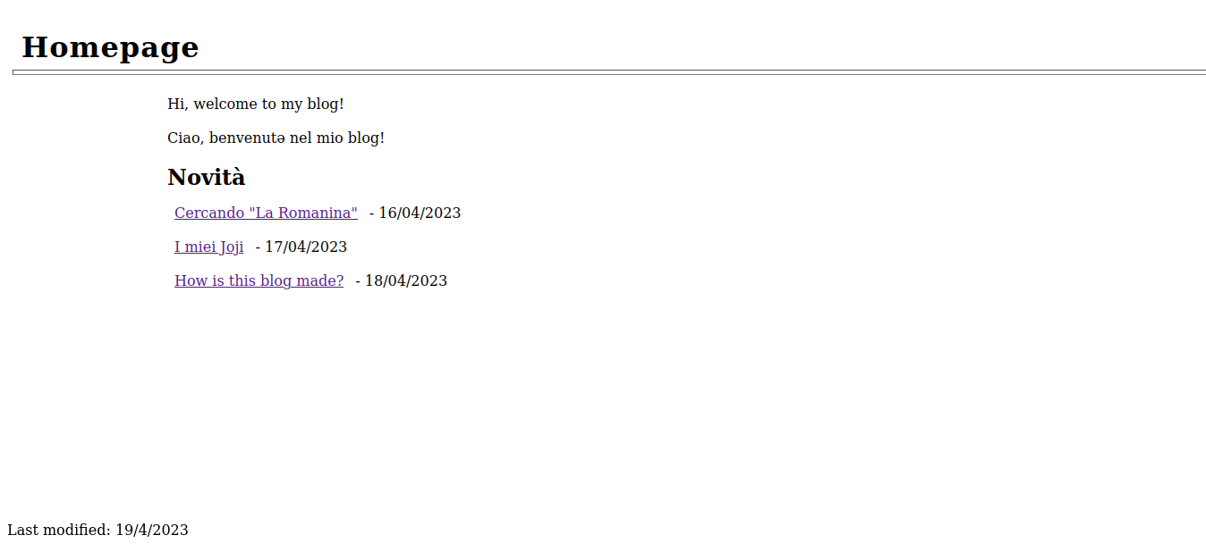 The Before: in black and white